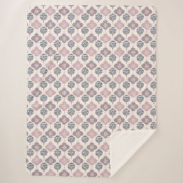 Rosa och Lila Juldagen: Sherpa Blanket