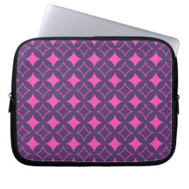 Rosa och lila laptop sleeve