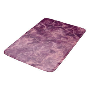 rosa och Lila Marble abstrakt Badrumsmatta