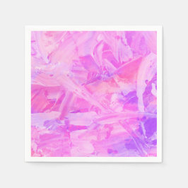 Rosa och Lila Pappersservett