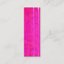 Rosa och Lila Rand av Abstrakt Mini Visitkort