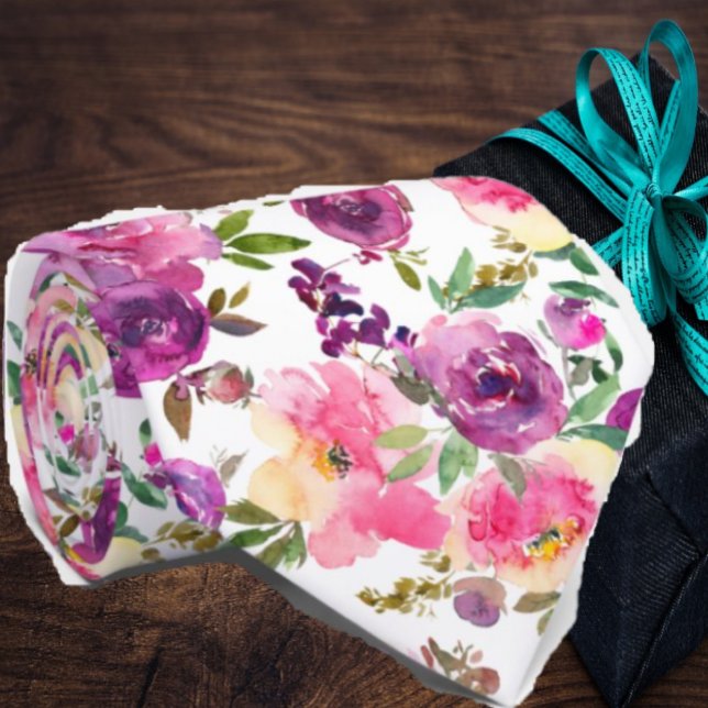 Rosa och Lila Ro Marskalkar Neck Tie Slips (Skapare uppladdad)