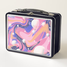 Rosa och Lila Rymden Swirl-Abstrakt