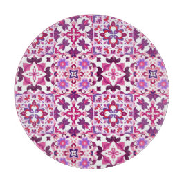 Rosa och Lila Spanska plattor