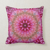 Rosa och magentafärgad Mandala