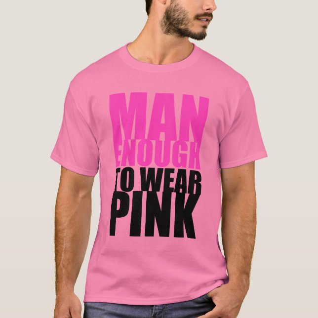Rosa och Manly Tee Shirt (Framsida)