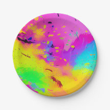 Rosa och mer Stänk Abstrakt