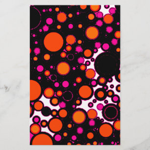 Rosa och orange