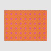 Rosa och orange