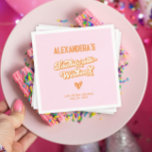 Rosa och Orange Beach Bachelorette Party Pappersservett<br><div class="desc">Öka din bachelorette-partiskhet med vår pulserande "Rosa och Orange Tropical Bachelorette Party Napkins". Perfekt för ett sista stänk-bachelorette-parti, dessa blöjor tillför ett popo från färg till bassäng party, som innehåller bachelorette-idéer och likaså möhippor vid kusterna. Med en lekfull nod på tequila sunupbachelorette och tequila sunupbachelorette-temat, är dessa blöjor idealiska för...</div>