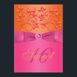 Rosa och orange blom- sweet sixteeninbjudan inbjudningar<br><div class="desc">Denna vibrerande och stilfulla blom- inbjudan för shock rosa och för orangen visas här som en sweet sixteeninbjudan. *** BEHAR NOTERAR bandet, och juvlar är UTSKRIVAVEN BILDER och är inte verkliga. Den pappra typen och all text är anpassadet. Om du kräver några andra matcha objekt, behaga e-posten niteowlstudio@gmail.com. Existerande matcha...</div>