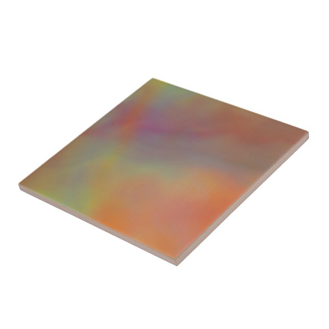 rosa och Orange Marble Struktur Kakelplatta (Sidan)