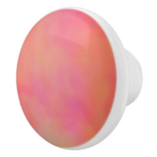 Rosa och Orange Marrled Cloud abstrakt Knopp