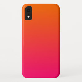 Rosa och orange ombré