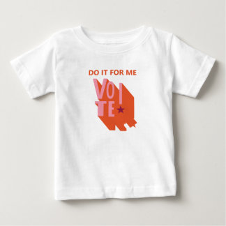 Rosa och Orange Omröstning! Småbarn T Shirt
