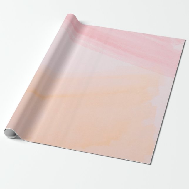 Rosa och orange presentpapper (Utrullad)