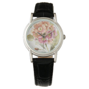Rosa och orange Primrose Armbandsur