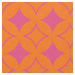 Rosa och orange tyg