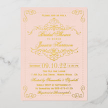  Rosa och Ornate Swirls-Möhippa Real