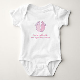 Rosa och Perfekt: Anpassad baddräkt för Flicka T Shirt