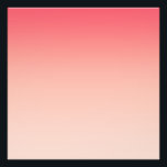Rosa och persikofärgad övertoningsbakgrund fototryck<br><div class="desc">En gradient av rosa och persikofärgat färg.</div>