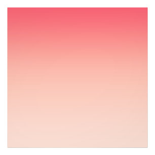 Rosa och persikogradientbakgrund fototryck
