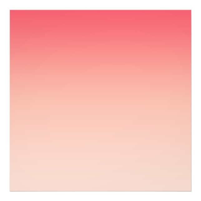 Rosa och persikogradientbakgrund fototryck (Framsidan)