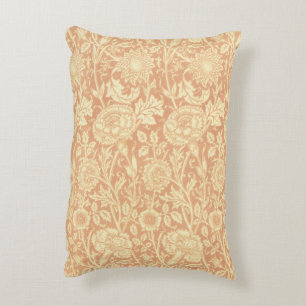 Rosa och Pink av William Morris, Vintage blommor Prydnadskudde