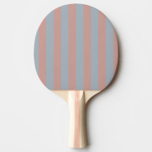 Rosa och Rand för isblått Färg Pingisracket