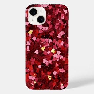 Rosa och Red Hearts Kärlek