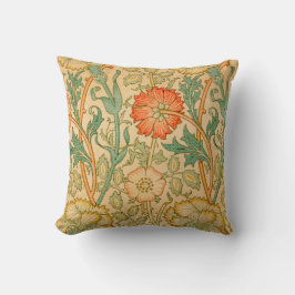 Rosa och Ro av William Morris Kudde
