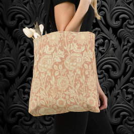 Rosa och Ro av William Morris, Vintage Flowers Tygkasse