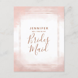  Rosa och Ro Guld kommer att bli min briljant Inbjudningar