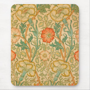 Rosa och Ro Mönster (av William Morris) Musmatta