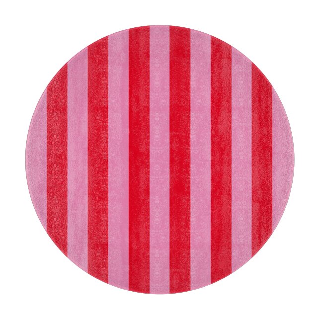 Rosa och röda vertikala ränder (Framsidan)
