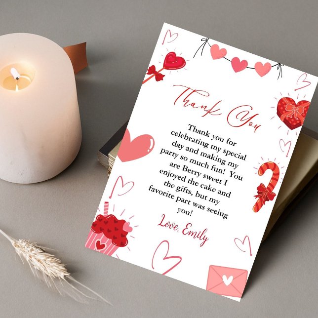 Rosa och rödhjärtans alla hjärtans födelsedag - ta meddelande (Skapare uppladdad)