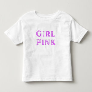 Rosa och Rosa Dra Gon - Tecknad Stil Dragon T Shirt