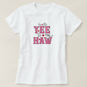 Rosa och rött var det som fick mitt haw T-Shirt