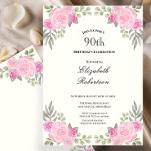 Rosa och Sagegröna Blommor 90-årsfirande