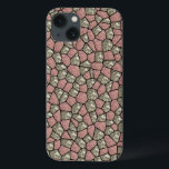 Rosa och Silver Glitter Geometric Block Phone Case<br><div class="desc">Ett rosa och silver glitter geometriskt mönster täcker detta telefonfodral och ge det är ett söt och unikt utseende.</div>