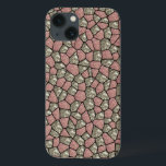 Rosa och Silver Glitter Geometric Block Phone Case<br><div class="desc">Ett rosa och silver glitter geometriskt mönster täcker detta telefonfodral och ge det är ett söt och unikt utseende.</div>