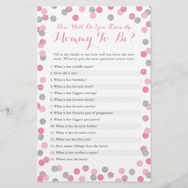 Rosa och Silver hur bra vet du hur bra Mamman är? (Framsida)