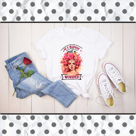 Rosa och Söt Sugar Skull T Shirt