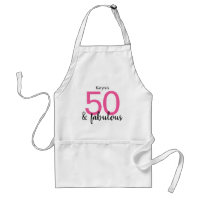 Rosa och svart 50 och Fabulous 50:e födelsedagen