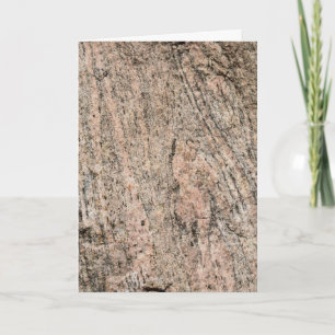 Rosa och svart Granite Sten Sediment Kort