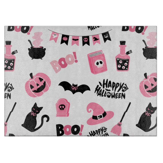 Rosa och svart Halloween (Framsidan)