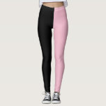 rosa och svart lagstiftning leggings<br><div class="desc">Gör en påstående med dessa svarta och rosa. För fitness,  yoga,  dans,  gym,  löpning,  roligt och liv!</div>