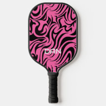 Rosa och svart Pickleball Paddle