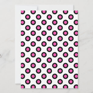 rosa och svart polka dots produkter