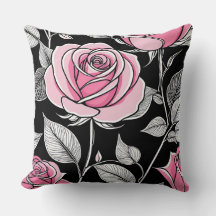 Rosa och svart Ro
